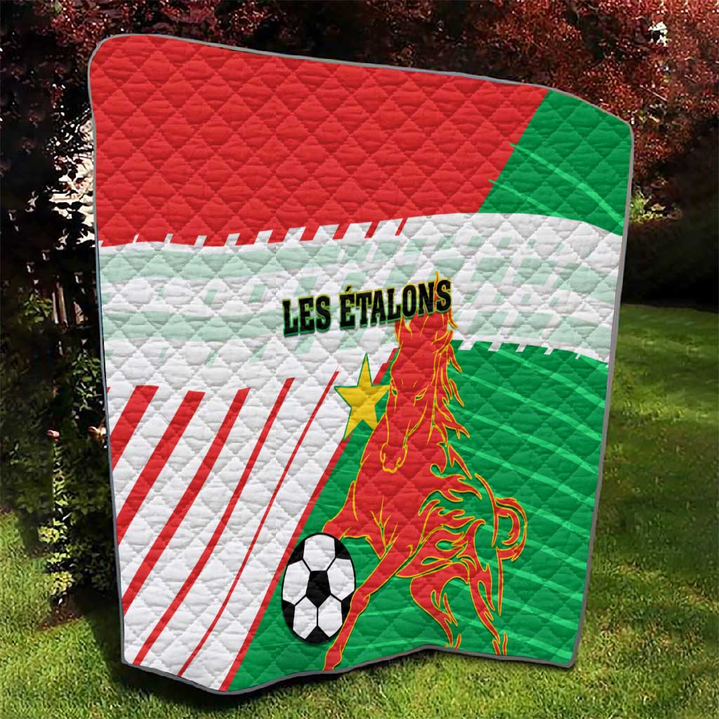 Support Les Etalons - Burkina Faso Football Quilt LT01