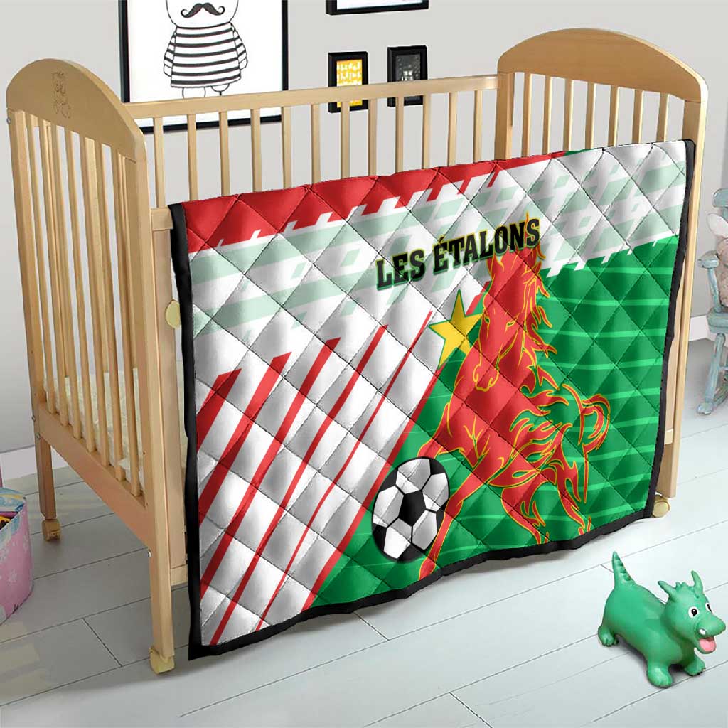 Support Les Etalons - Burkina Faso Football Quilt LT01