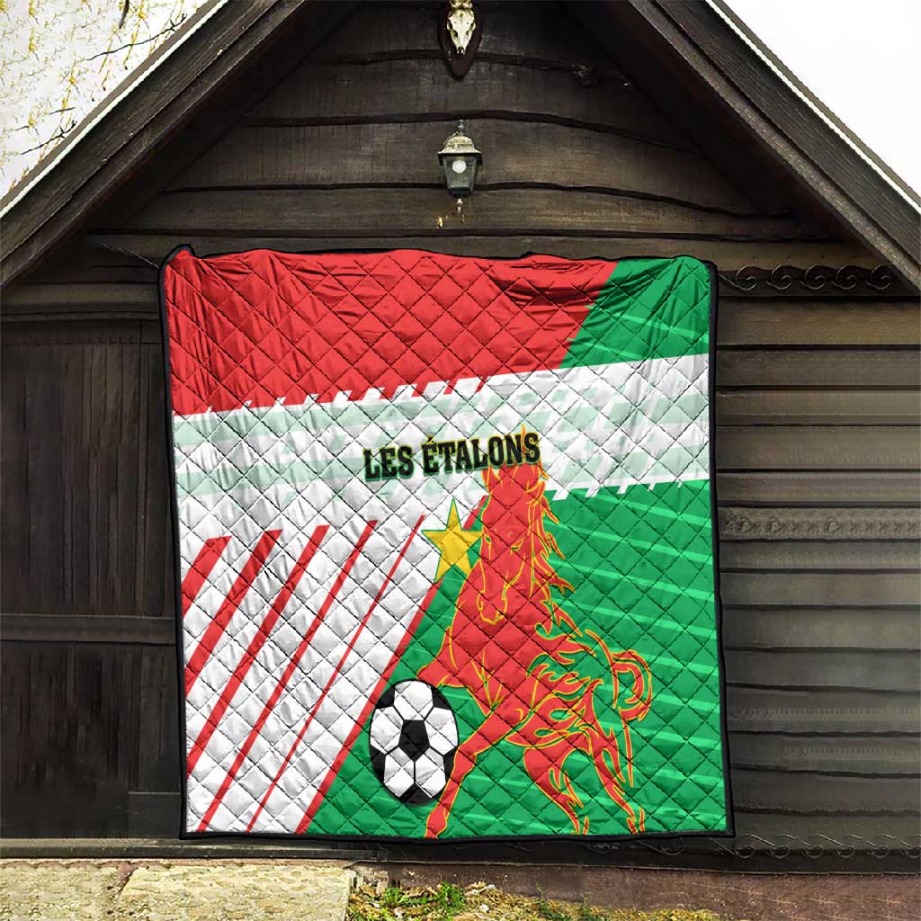 Support Les Etalons - Burkina Faso Football Quilt LT01
