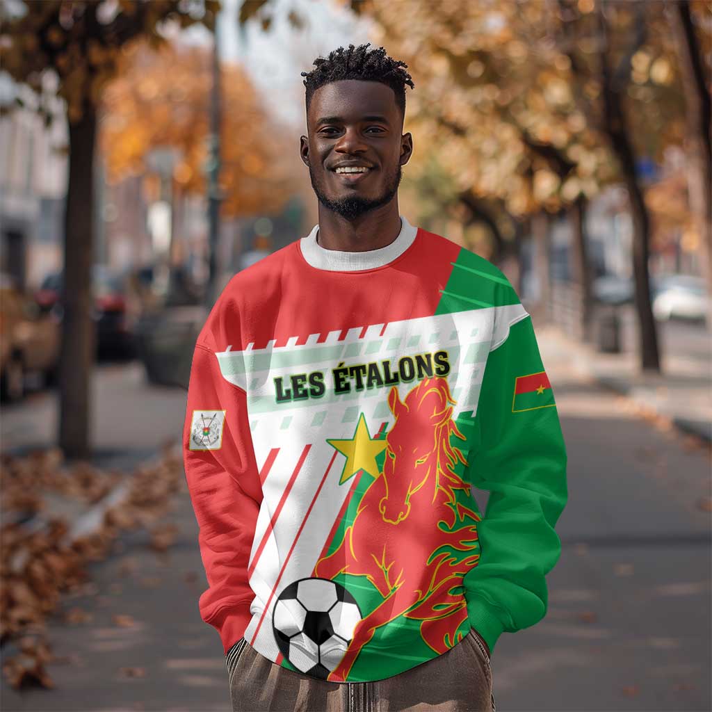 Support Les Etalons - Burkina Faso Football Sweatshirt LT01
