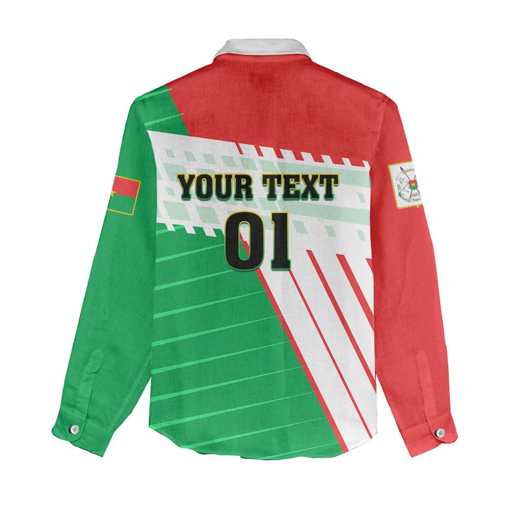 Support Les Etalons - Burkina Faso Football Women Casual Shirt LT01