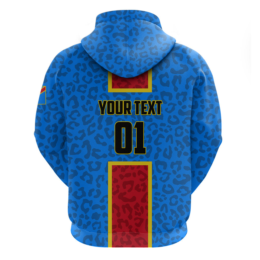 DR Congo Football Hoodie Go Les Leopards LT01