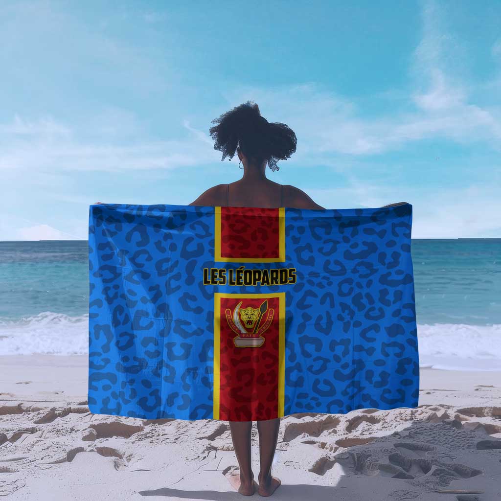 Support Les Leopards - DR Congo Football Sarong LT01