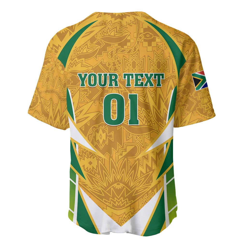 Support Bafana Bafana - South Africa Soccer Baseball Jersey LT01