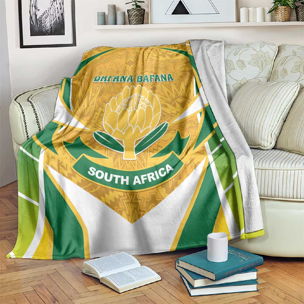 Support Bafana Bafana - South Africa Soccer Blanket LT01