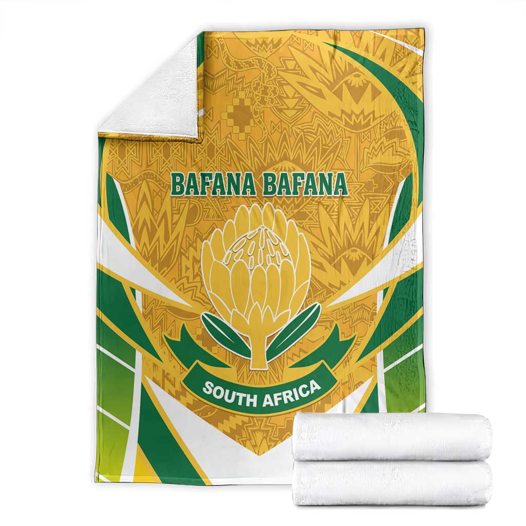 Support Bafana Bafana - South Africa Soccer Blanket LT01