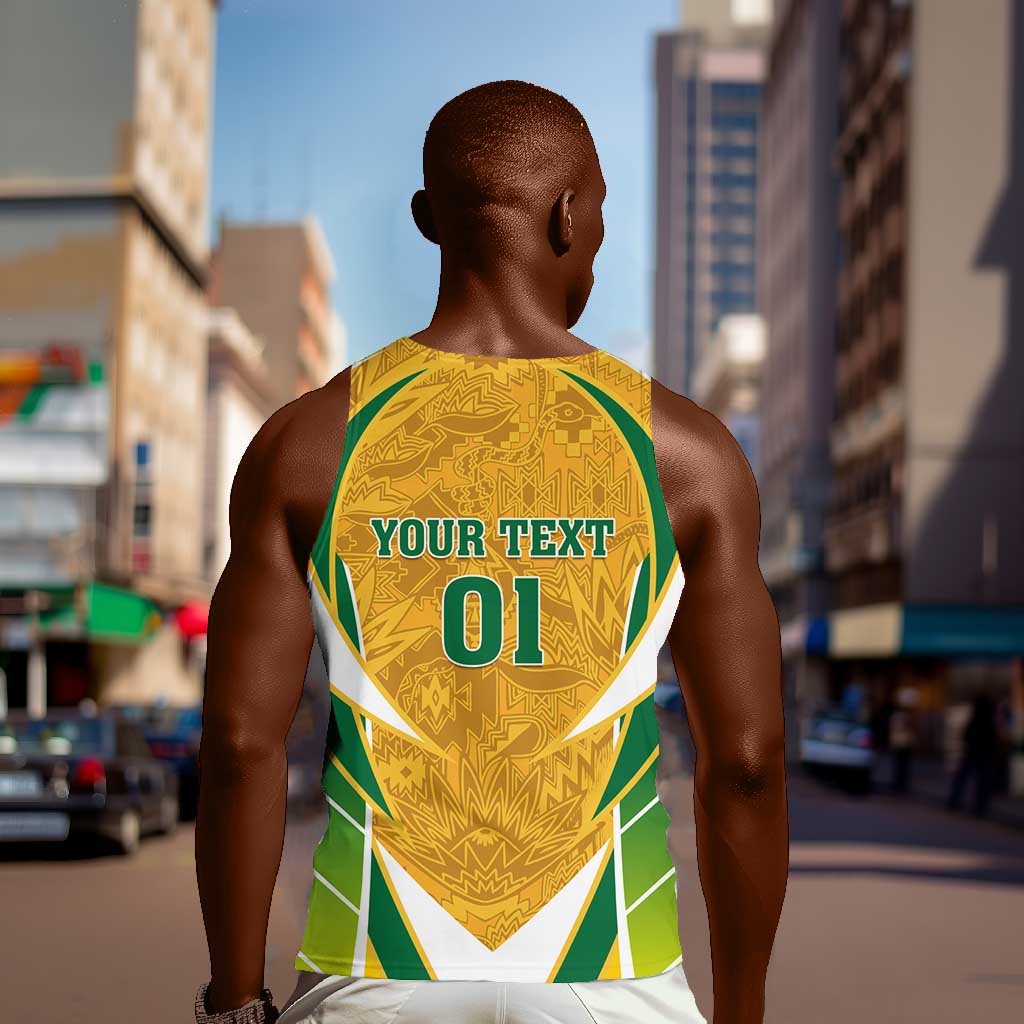 Support Bafana Bafana - South Africa Soccer Men Tank Top LT01