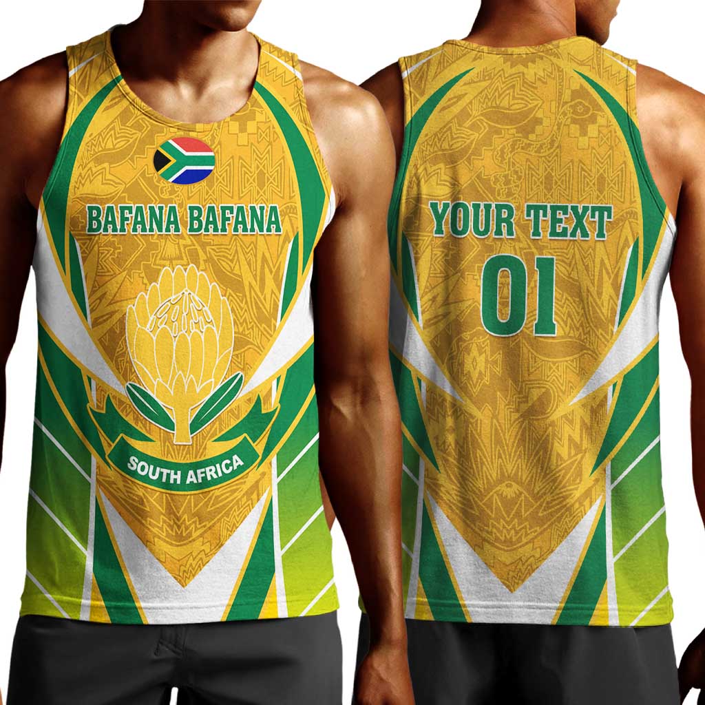Support Bafana Bafana - South Africa Soccer Men Tank Top LT01
