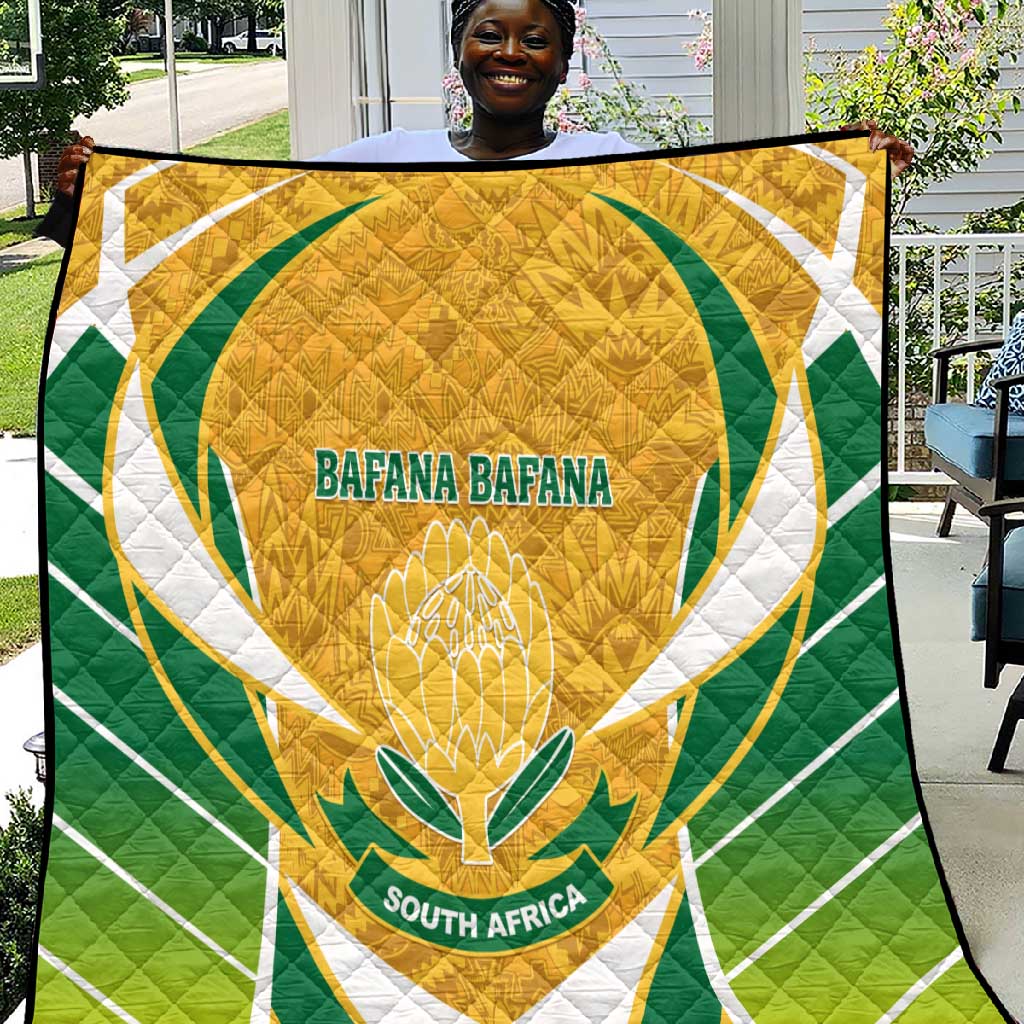 Support Bafana Bafana - South Africa Soccer Quilt LT01