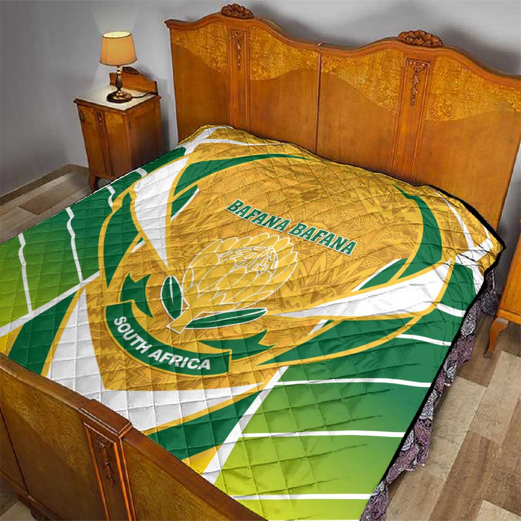 Support Bafana Bafana - South Africa Soccer Quilt LT01
