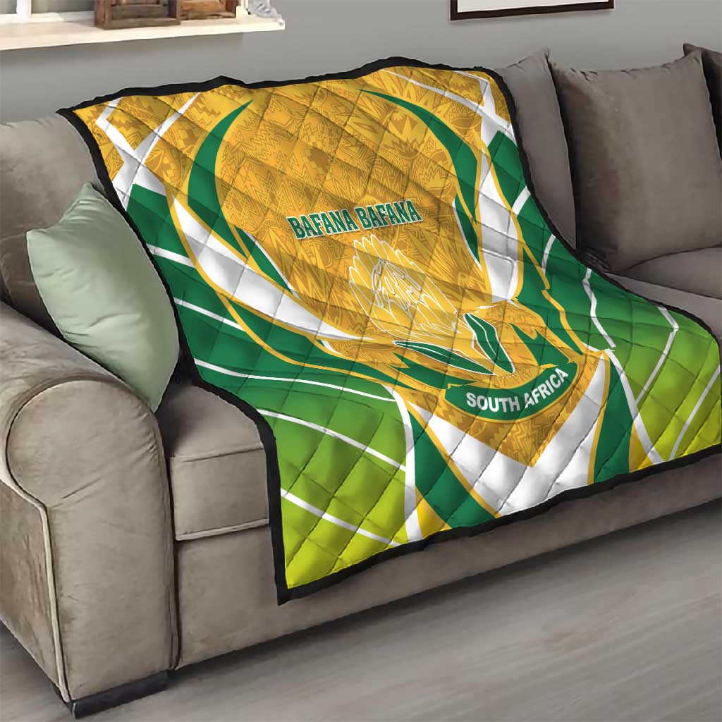 Support Bafana Bafana - South Africa Soccer Quilt LT01