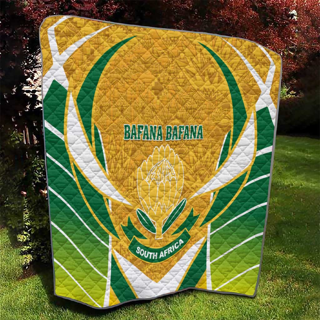 Support Bafana Bafana - South Africa Soccer Quilt LT01