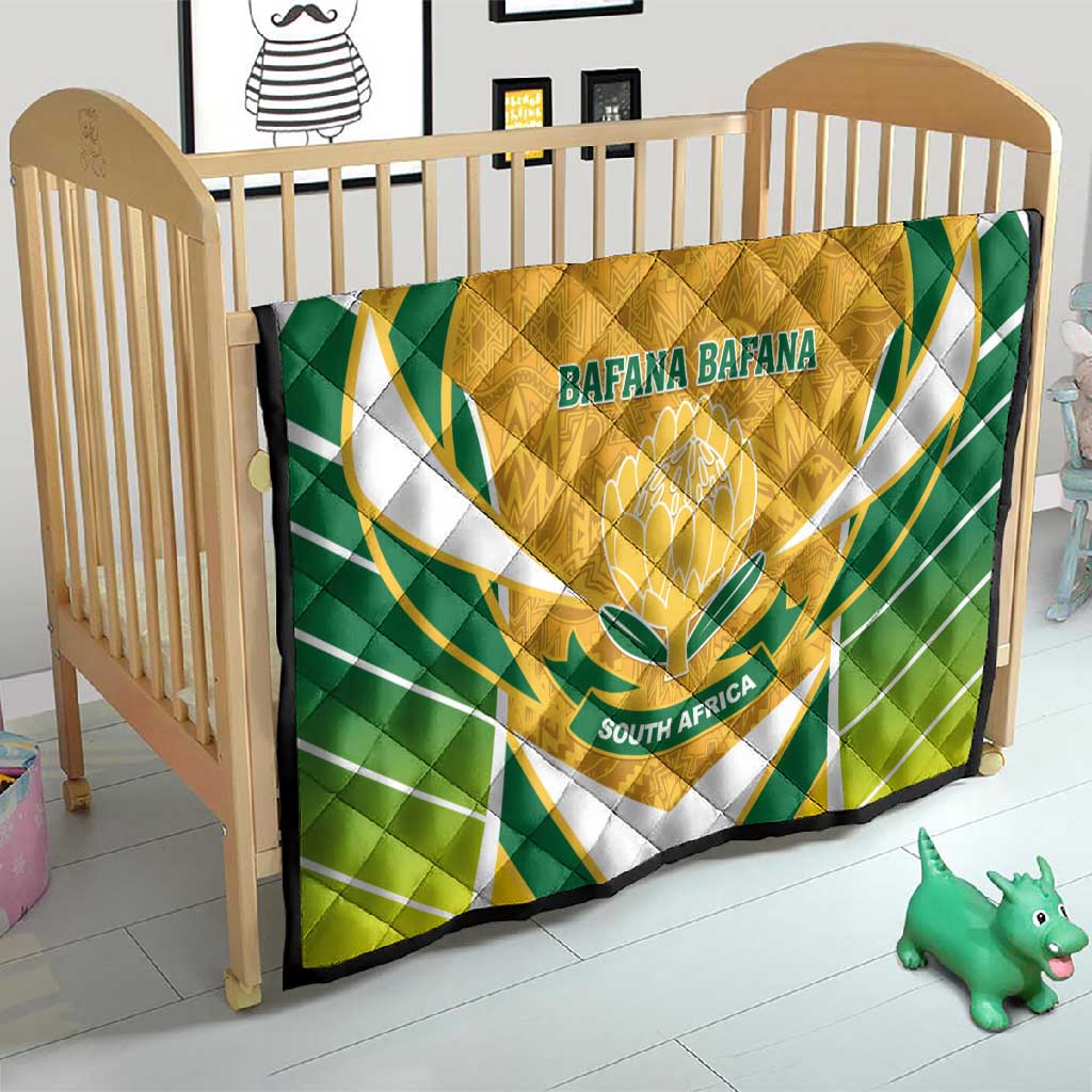 Support Bafana Bafana - South Africa Soccer Quilt LT01