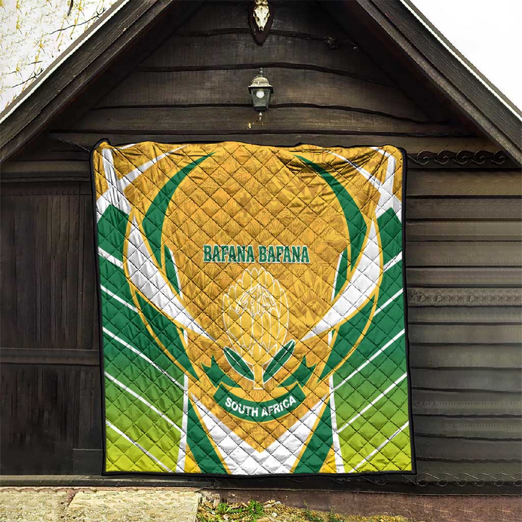 Support Bafana Bafana - South Africa Soccer Quilt LT01