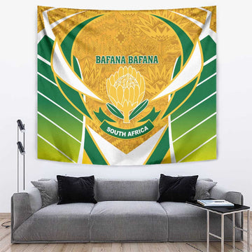 Support Bafana Bafana - South Africa Soccer Tapestry LT01