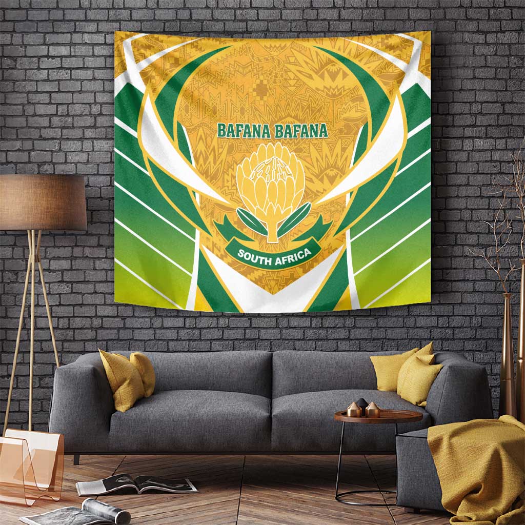 Support Bafana Bafana - South Africa Soccer Tapestry LT01