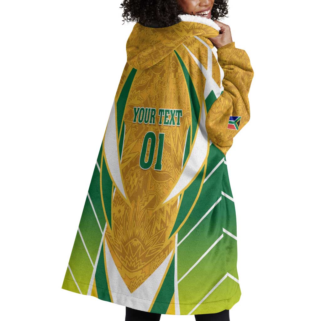 Support Bafana Bafana - South Africa Soccer Wearable Blanket Hoodie LT01