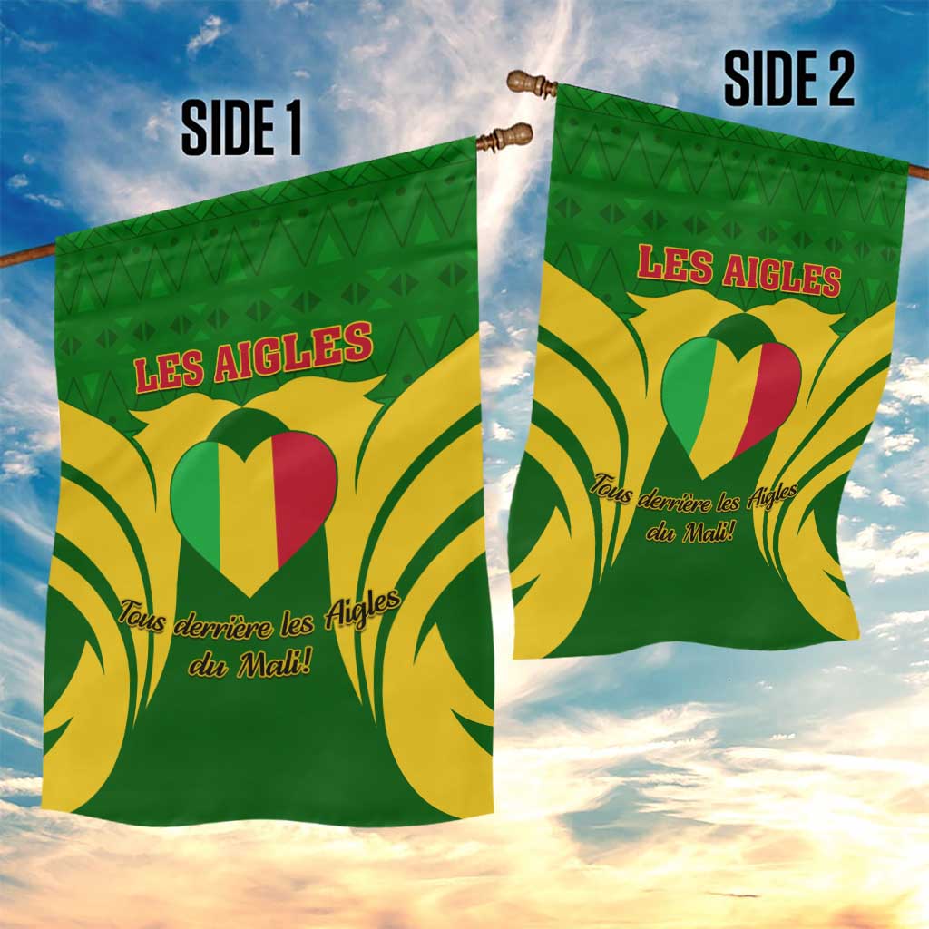 Support Les Aigles Du Mali - Mali Football Garden Flag LT01