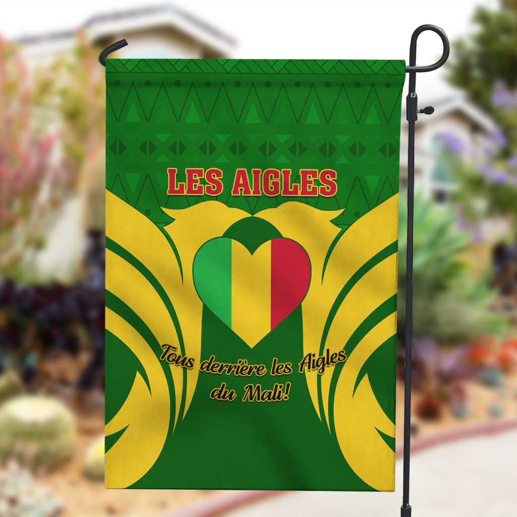 Support Les Aigles Du Mali - Mali Football Garden Flag LT01