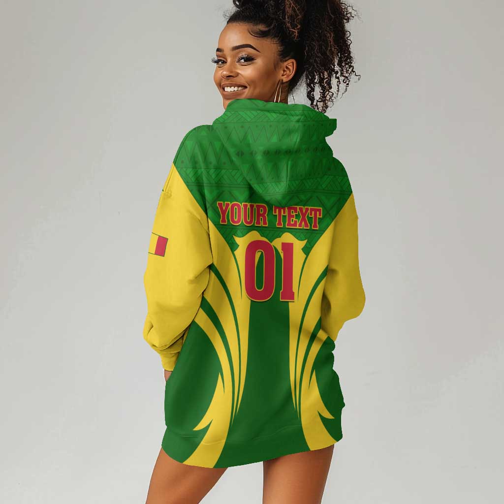 Support Les Aigles Du Mali - Mali Football Hoodie Dress LT01