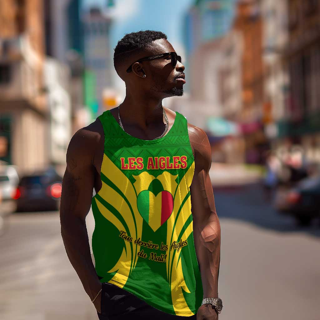 Support Les Aigles Du Mali - Mali Football Men Tank Top LT01