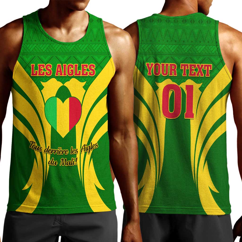 Support Les Aigles Du Mali - Mali Football Men Tank Top LT01