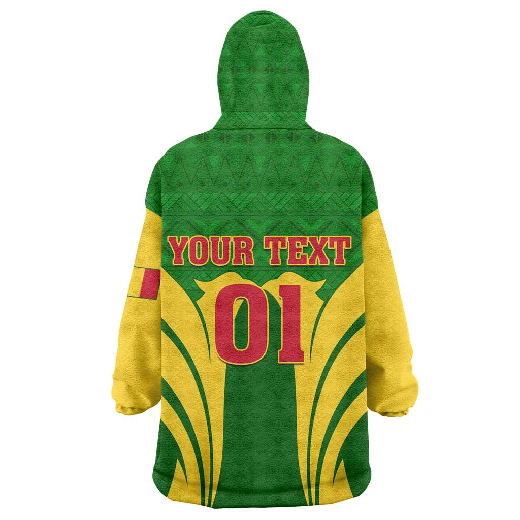 Support Les Aigles Du Mali - Mali Football Wearable Blanket Hoodie LT01