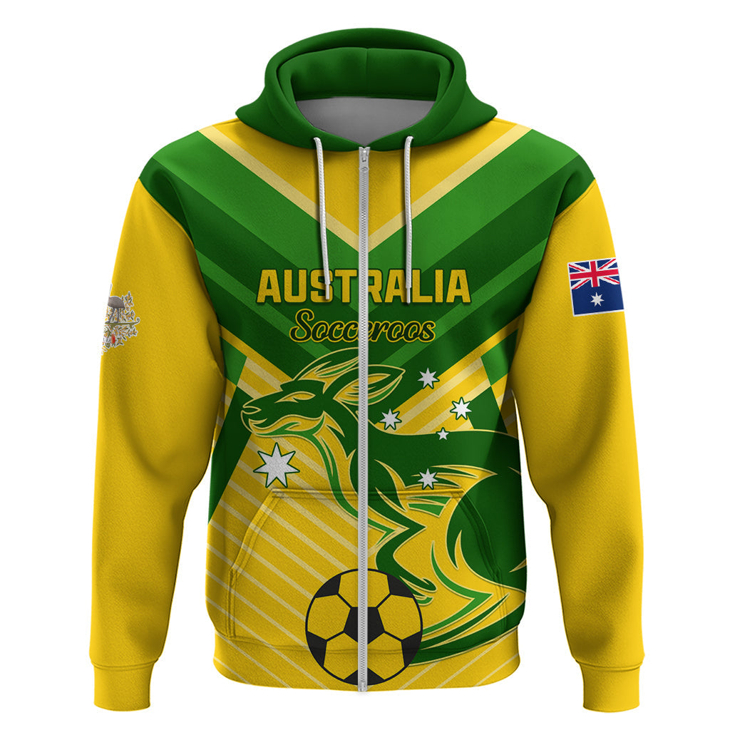Australia Soccer Hoodie Go Socceroos LT01
