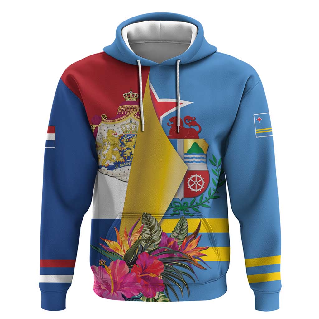 Aruba-Netherlands Hoodie Tropical Unique Style LT01