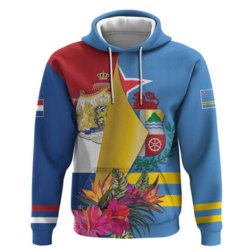 Aruba-Netherlands Hoodie Tropical Unique Style LT01