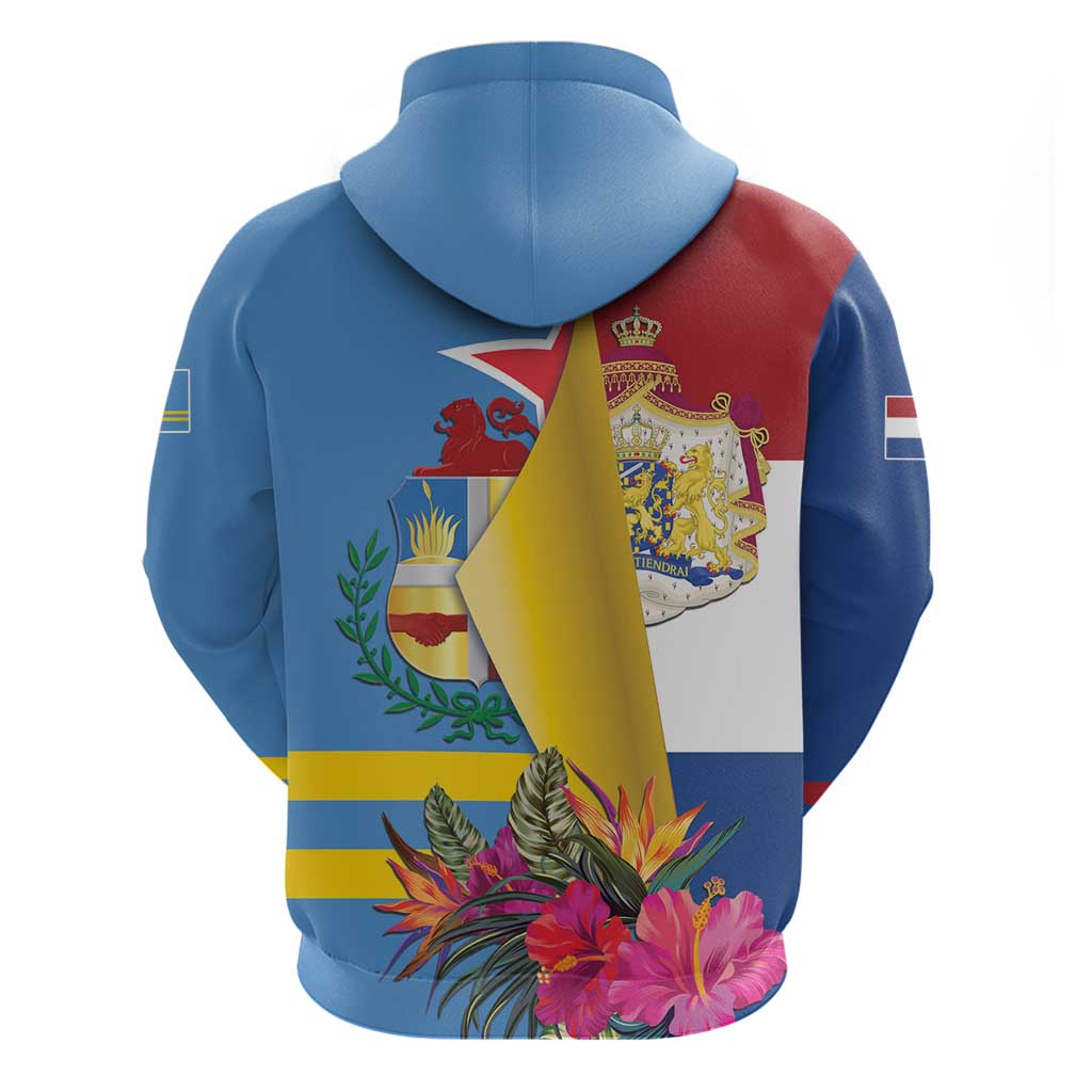 Aruba-Netherlands Hoodie Tropical Unique Style LT01