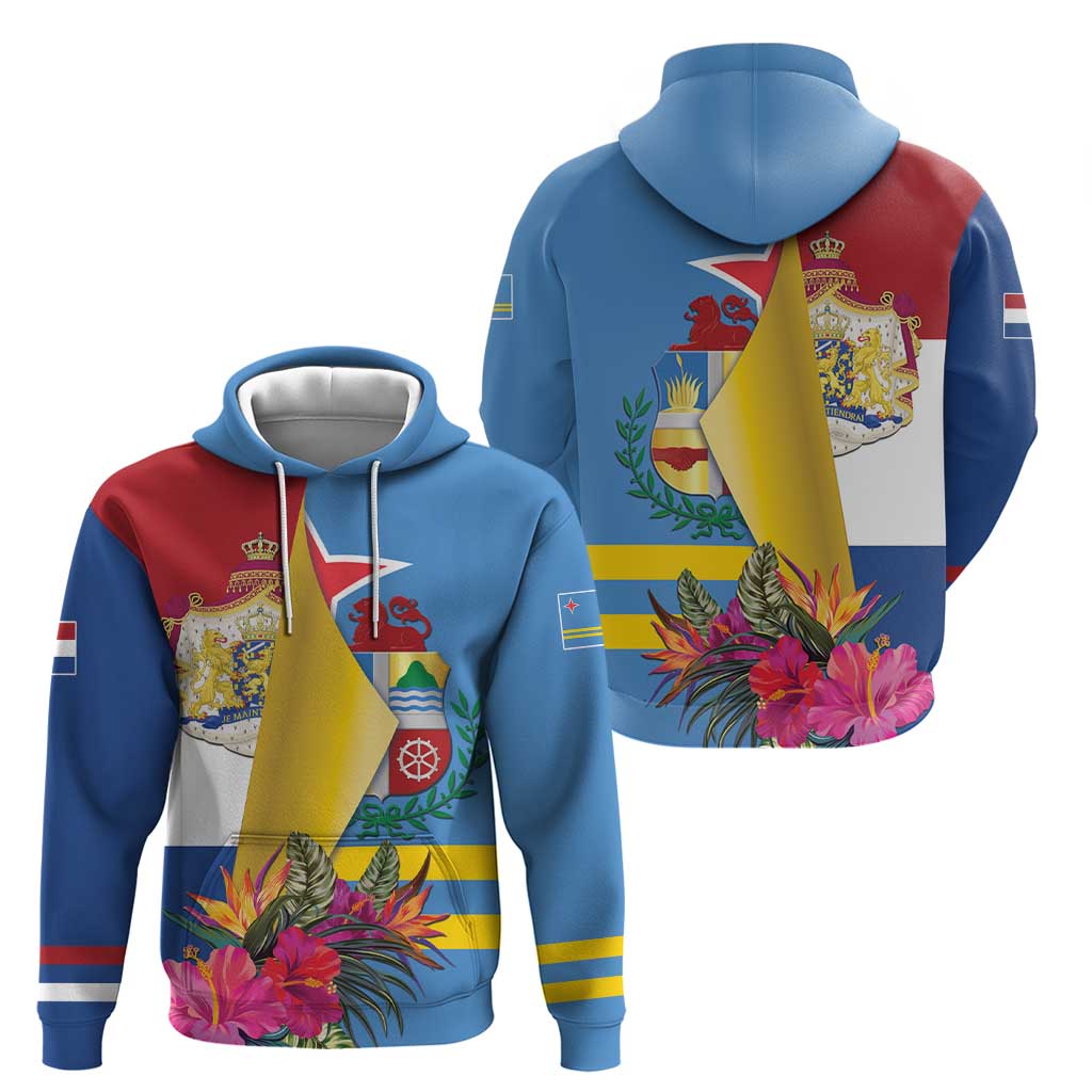 Aruba-Netherlands Hoodie Tropical Unique Style LT01