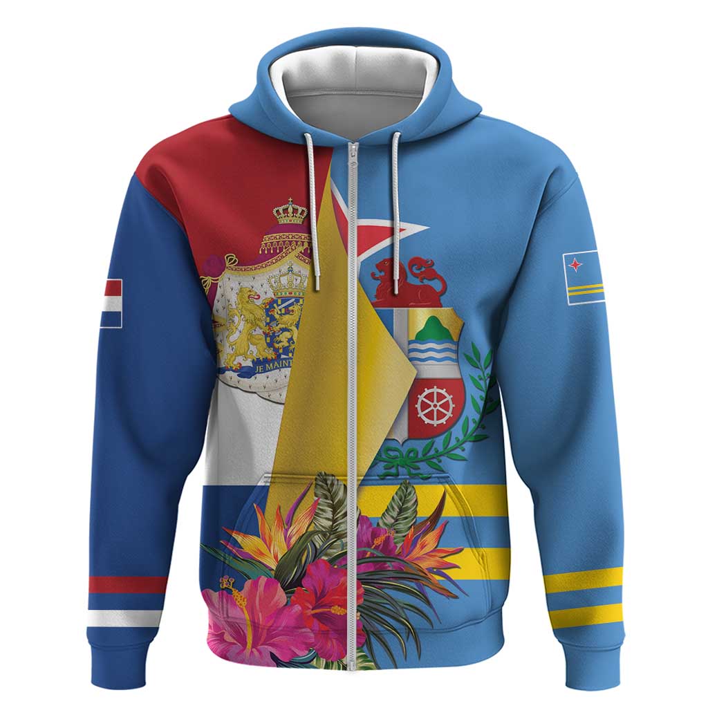 Aruba-Netherlands Hoodie Tropical Unique Style LT01