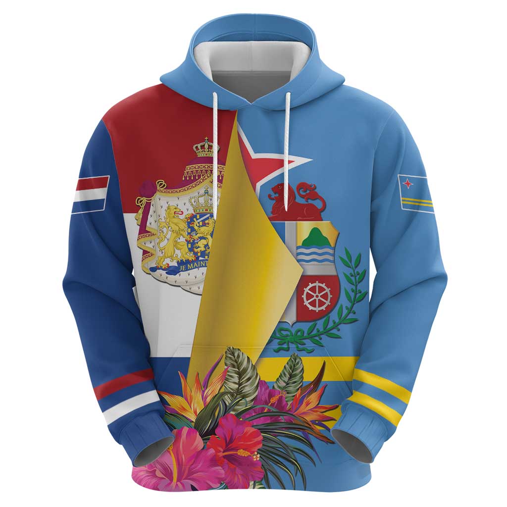 Aruba-Netherlands Hoodie Tropical Unique Style LT01