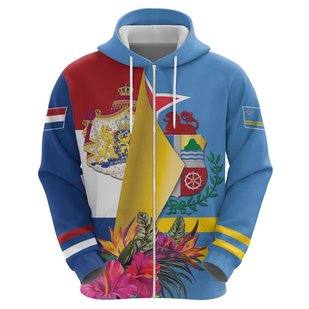 Aruba-Netherlands Hoodie Tropical Unique Style LT01