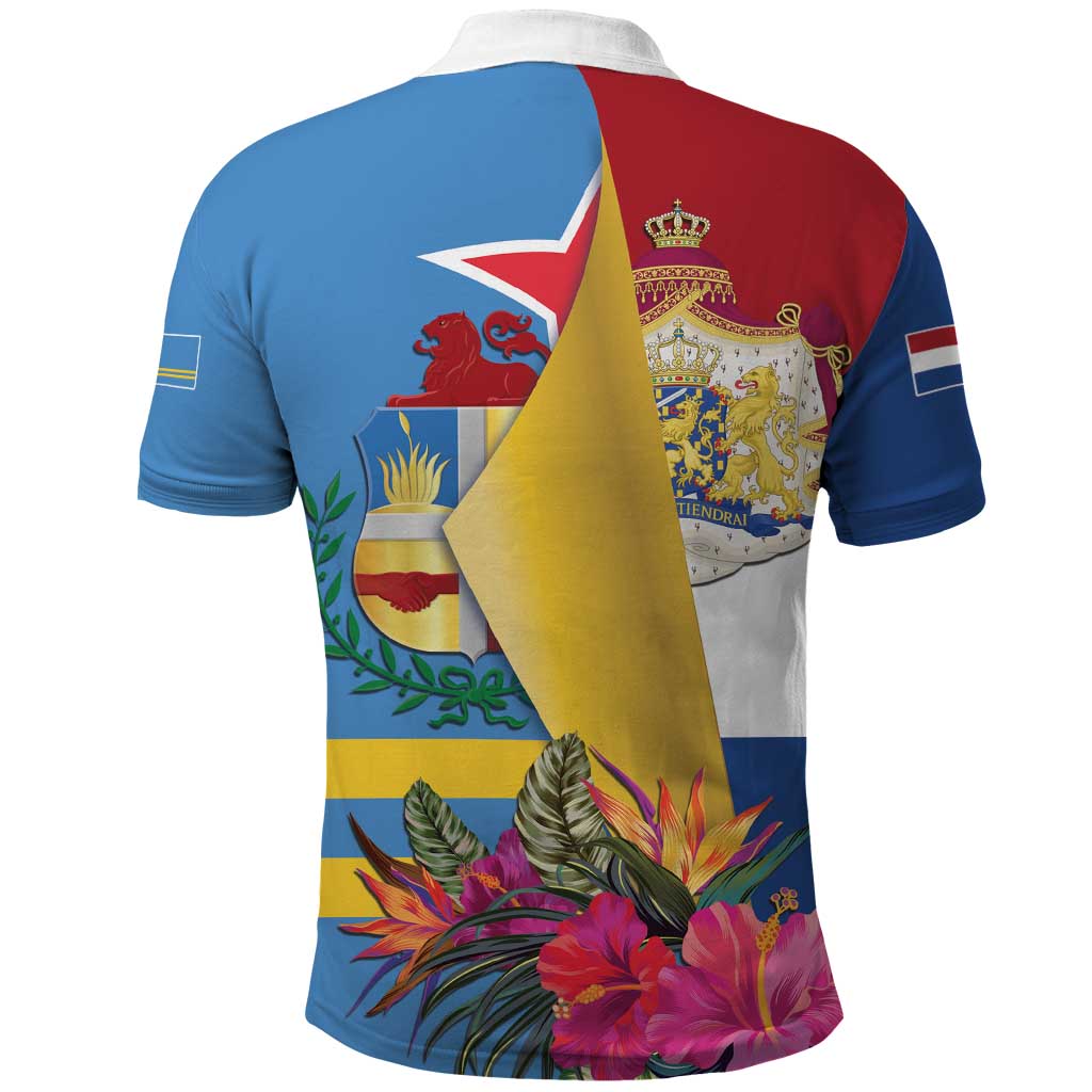 Aruba-Netherlands Polo Shirt Tropical Unique Style LT01