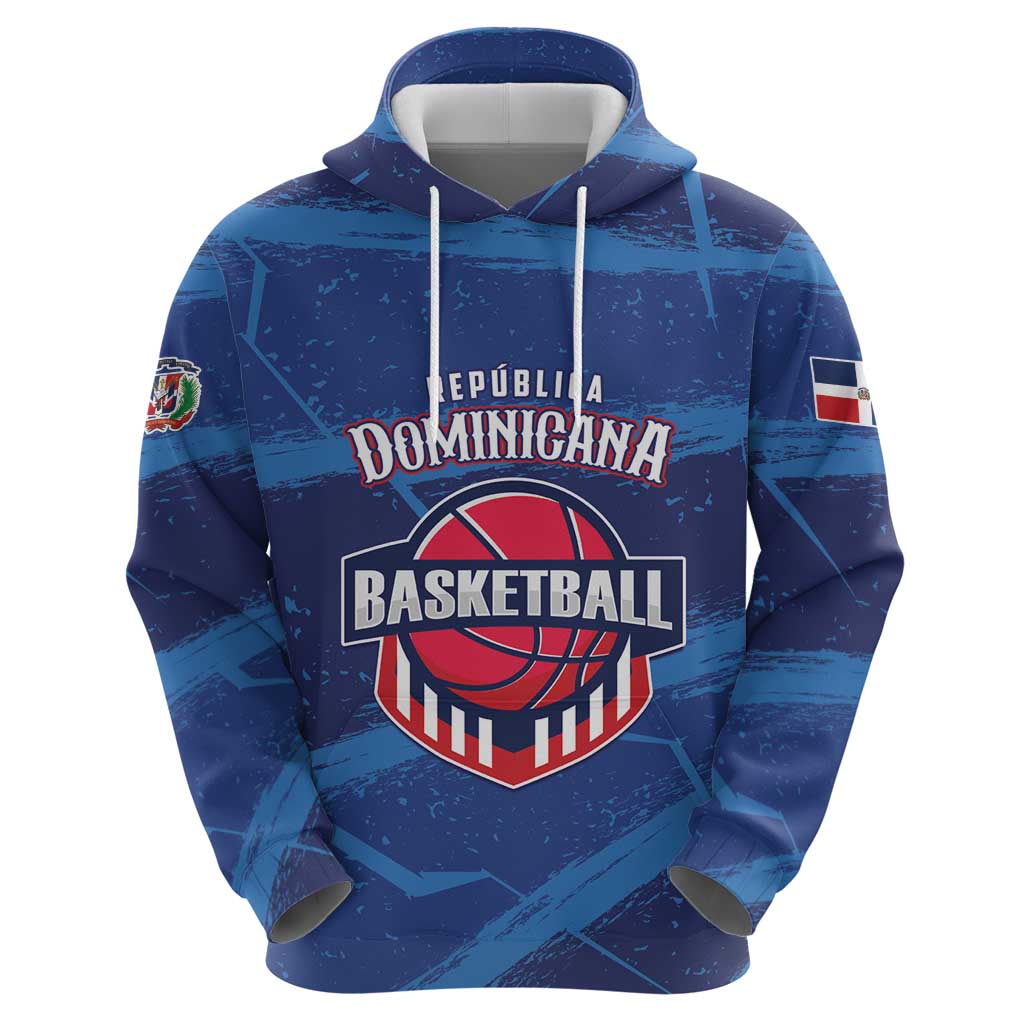 Custom Dominican Republic Basketball Hoodie Enjoy The Game LT01