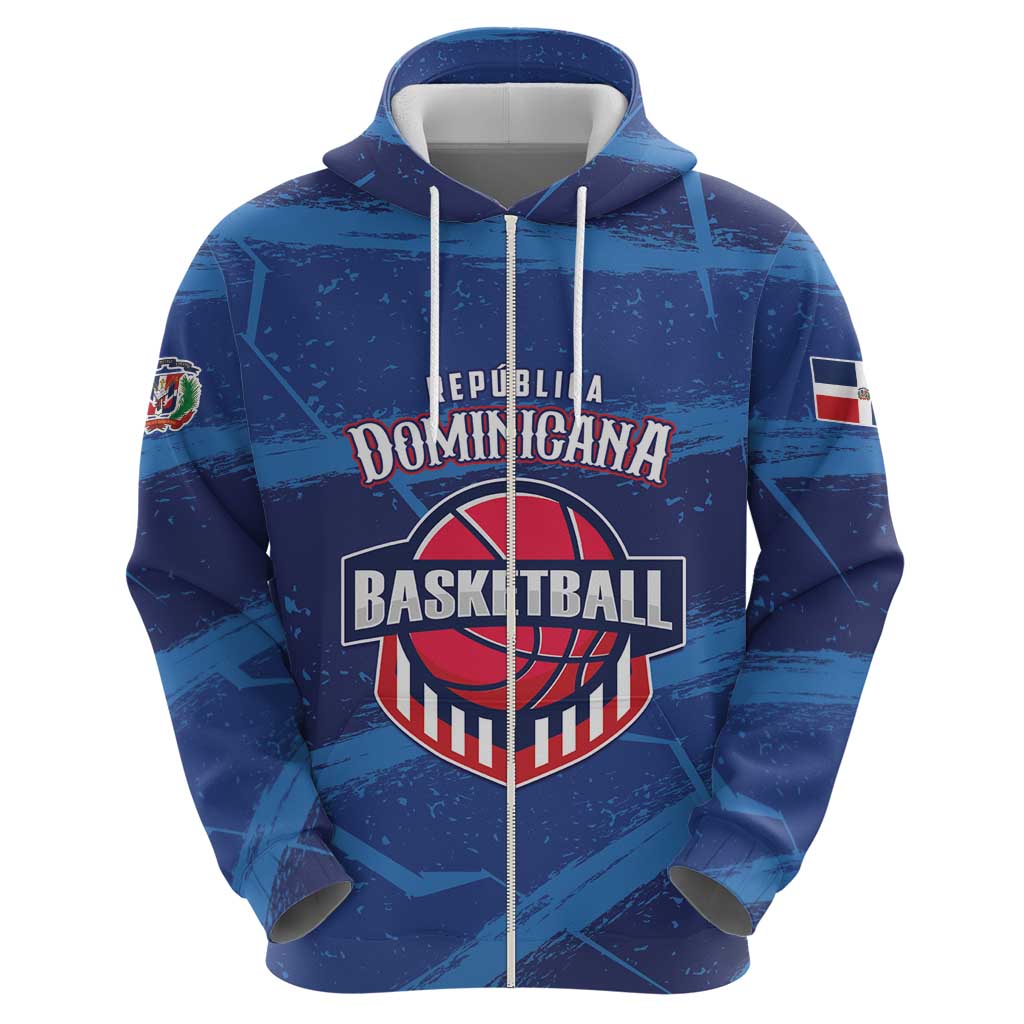 Custom Dominican Republic Basketball Hoodie Enjoy The Game LT01