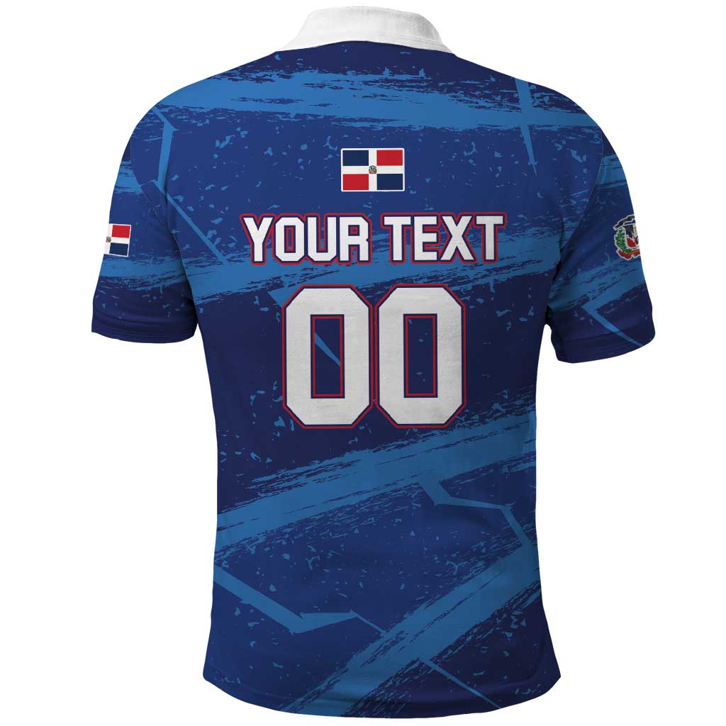 Custom Dominican Republic Basketball Polo Shirt Enjoy The Game LT01