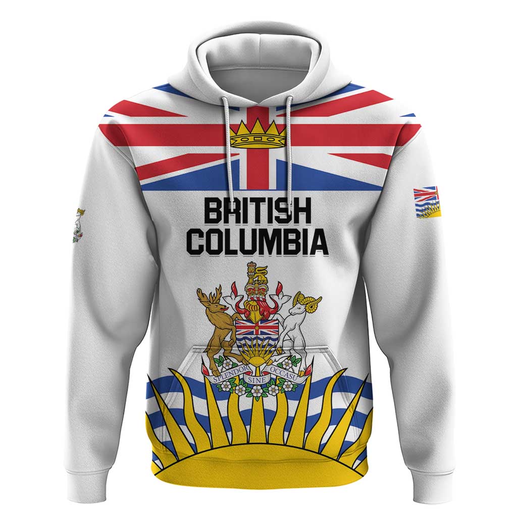 Personalized Canada British Columbia Province Hoodie Splendor sine occasu LT01