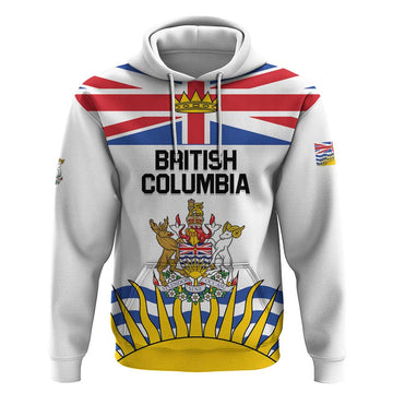 Personalized Canada British Columbia Province Hoodie Splendor sine occasu LT01