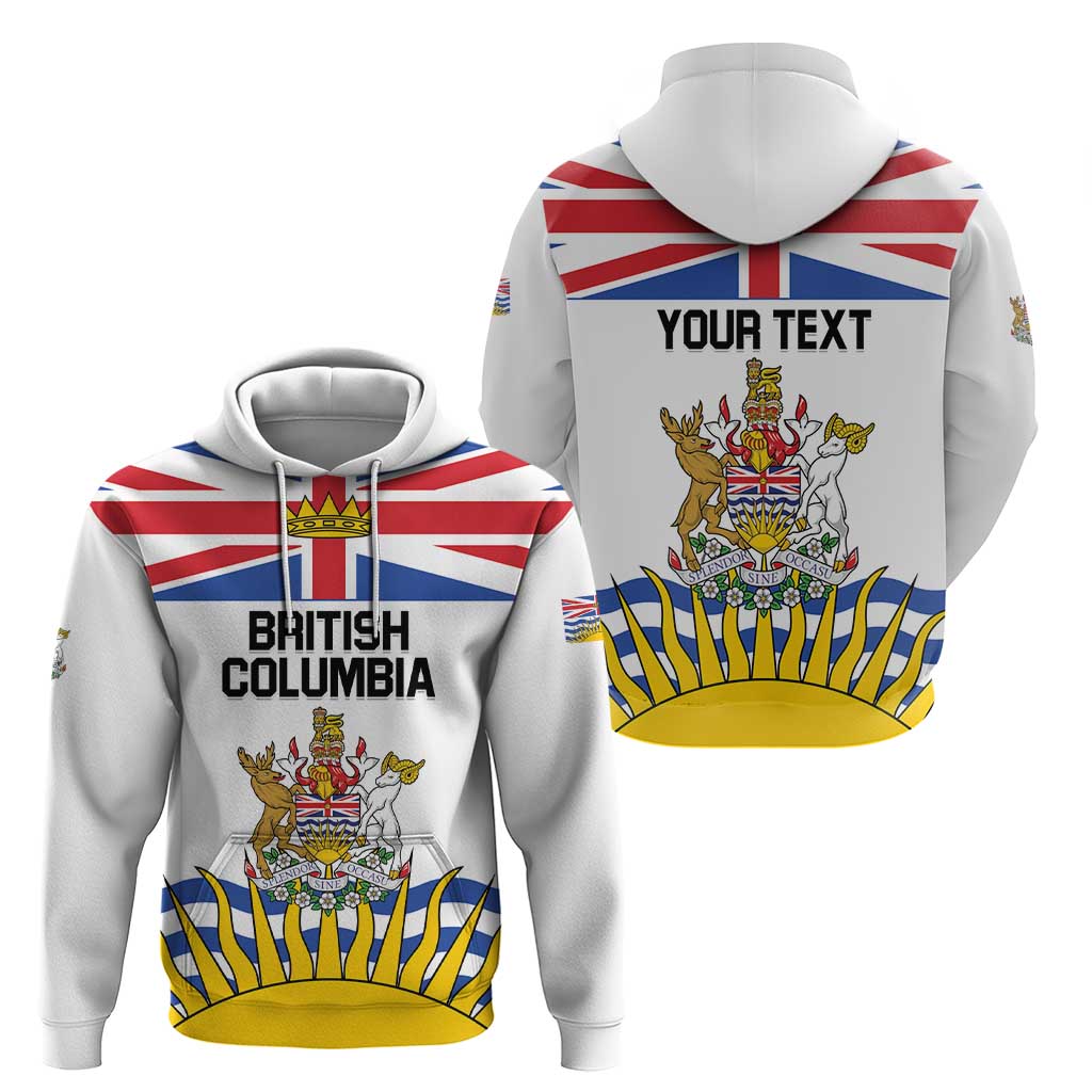 Personalized Canada British Columbia Province Hoodie Splendor sine occasu LT01