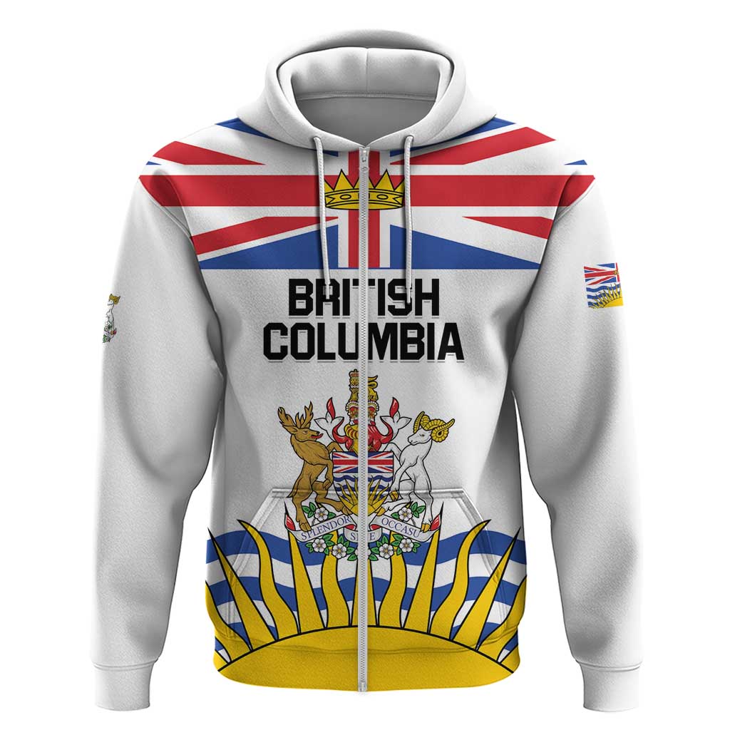 Personalized Canada British Columbia Province Hoodie Splendor sine occasu LT01