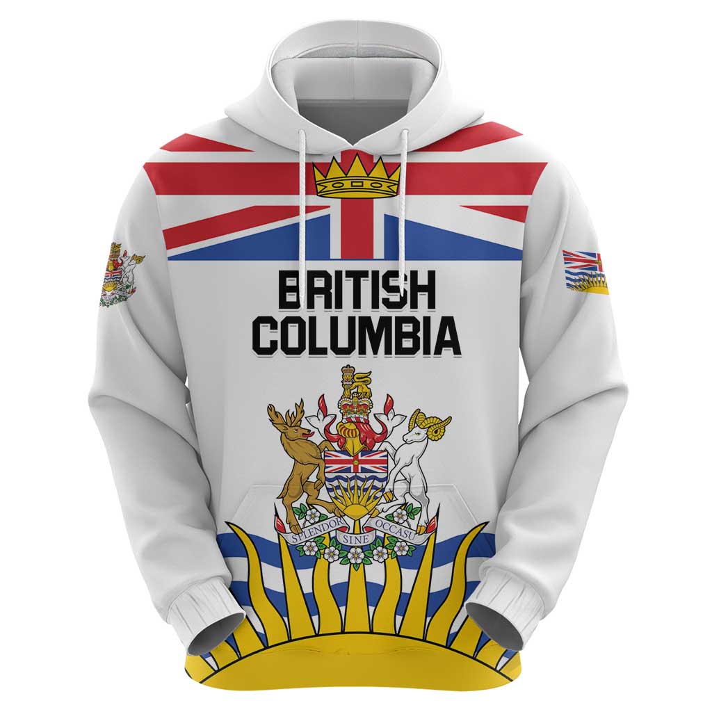 Personalized Canada British Columbia Province Hoodie Splendor sine occasu LT01