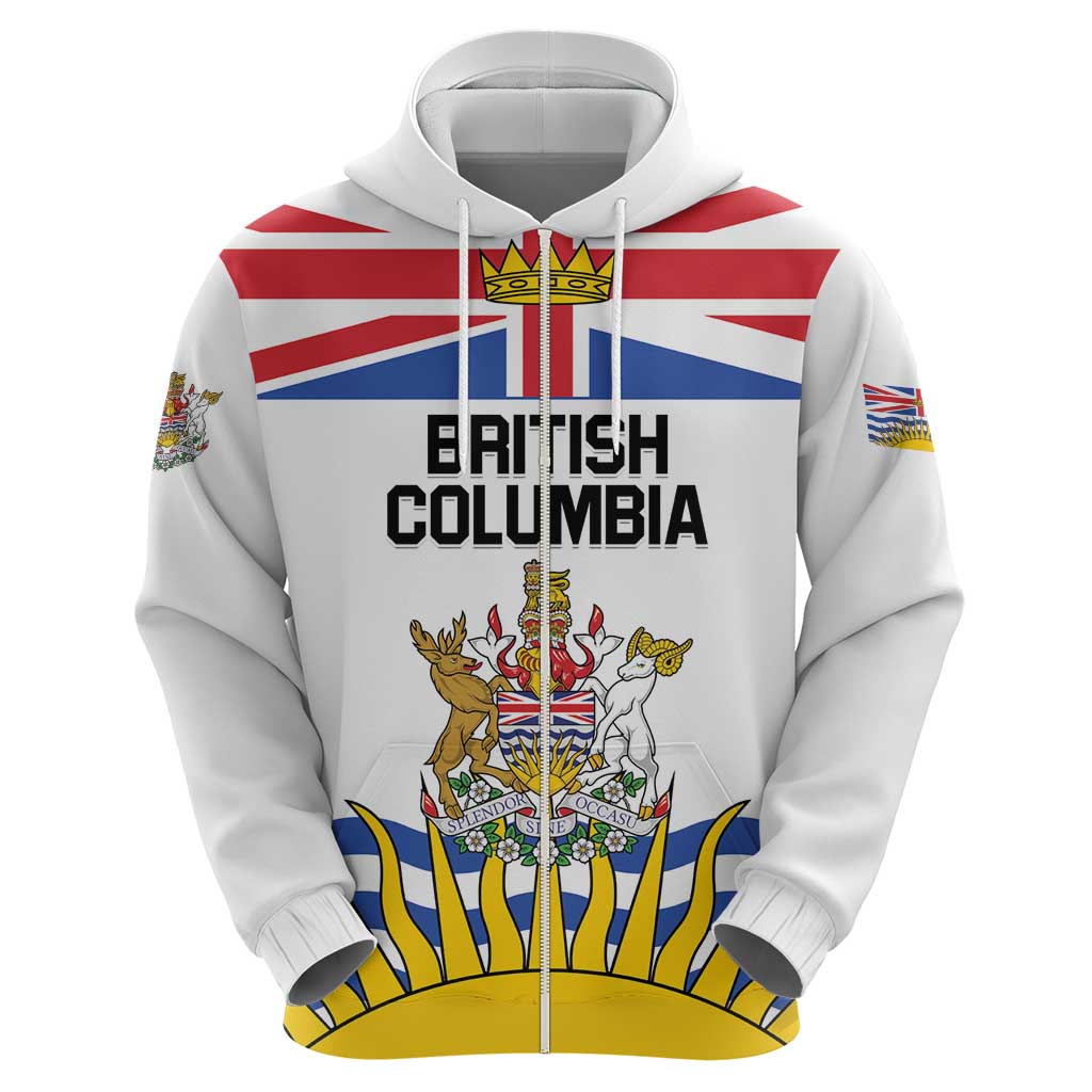 Personalized Canada British Columbia Province Hoodie Splendor sine occasu LT01
