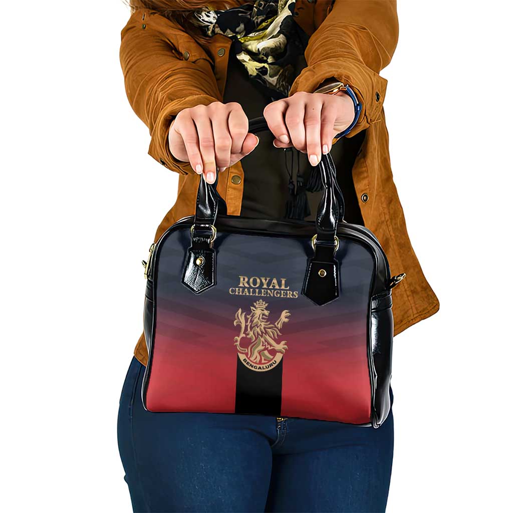 Bengaluru 2025 Cricket Royal Challengers Shoulder Handbag Lions Play Bold LT01