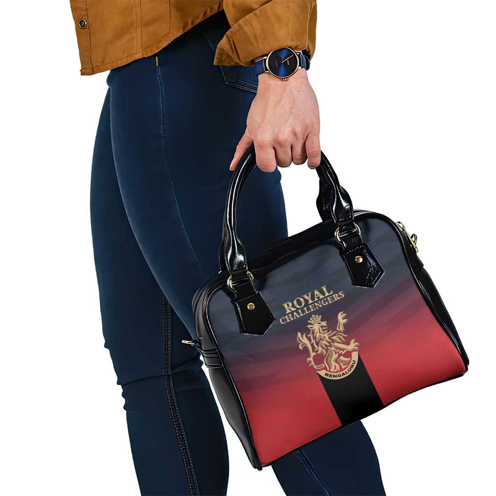 Bengaluru 2025 Cricket Royal Challengers Shoulder Handbag Lions Play Bold LT01