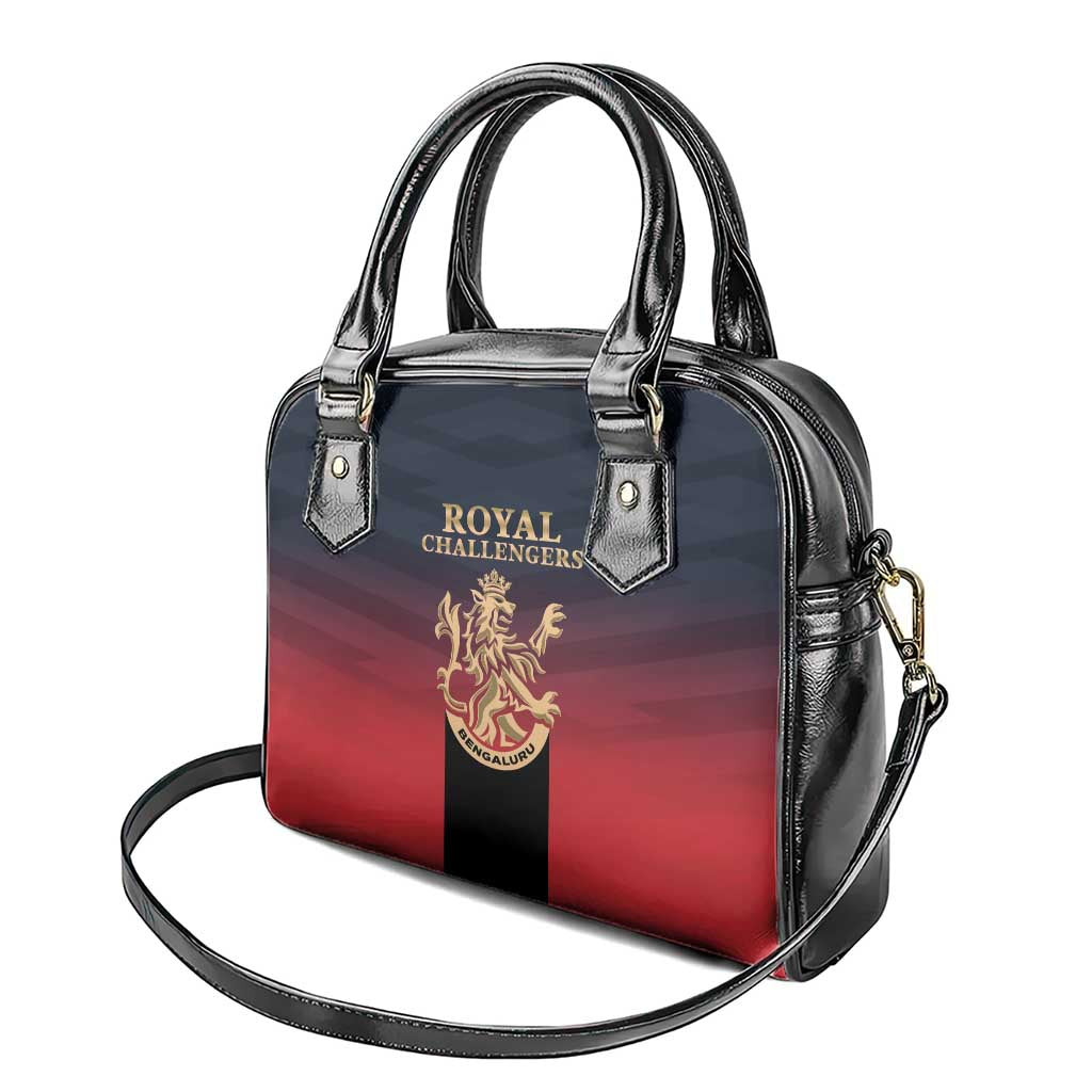 Bengaluru 2025 Cricket Royal Challengers Shoulder Handbag Lions Play Bold LT01