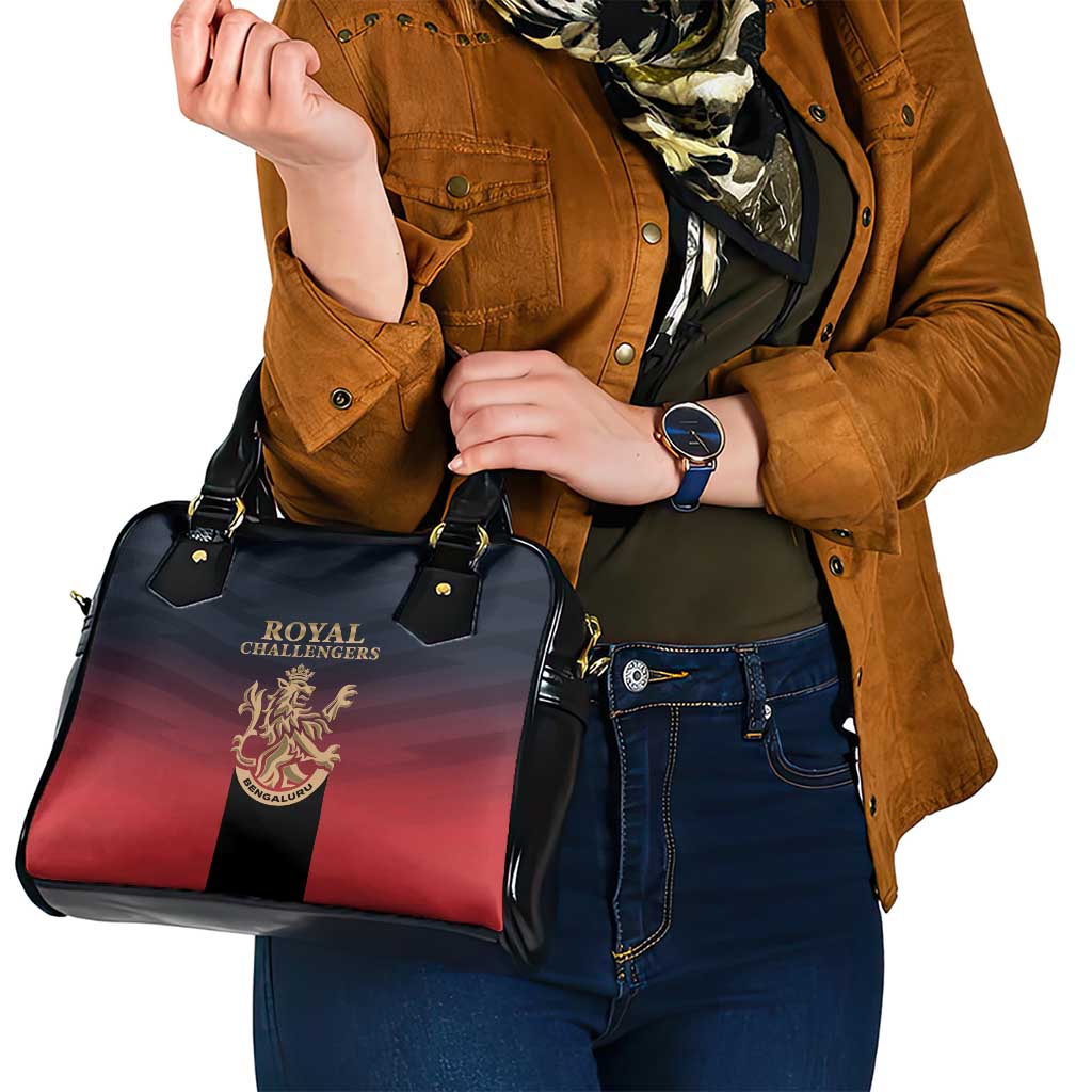 Bengaluru 2025 Cricket Royal Challengers Shoulder Handbag Lions Play Bold LT01