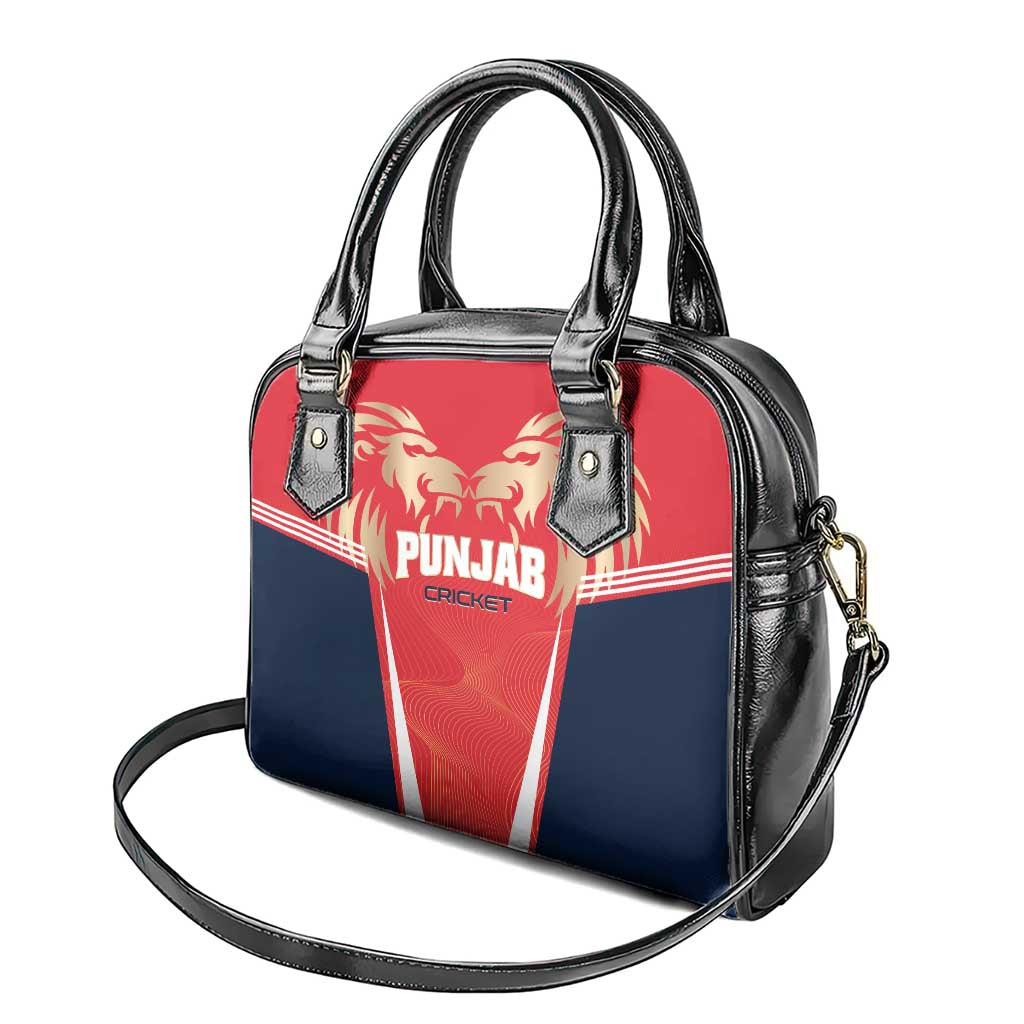 Punjab 2025 Cricket Lion Kings Shoulder Handbag Jazba Hai Punjabi LT01